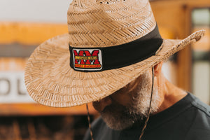 Minneapolis Moline Logo Straw Cowboy Hat