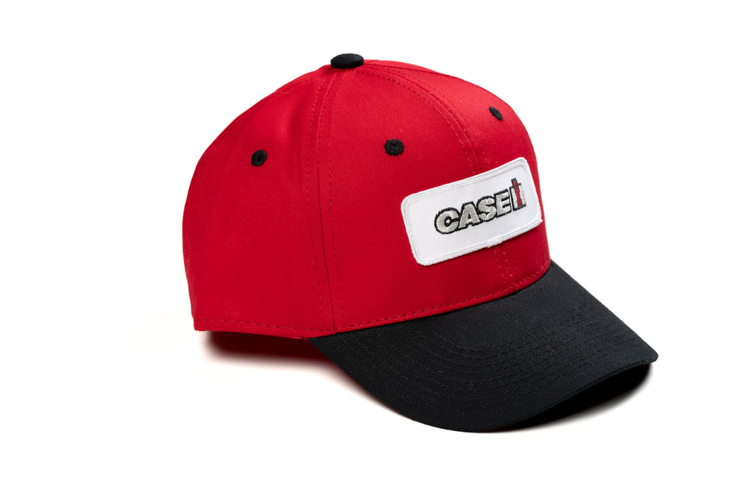 Youth-Size CaseIH Logo Hat, Red and Black