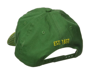 John Deere Logo Hat with "Est 1837" Embroidery