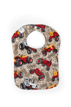 Load image into Gallery viewer, Case Tractor Baby Bib, Tan