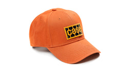 Load image into Gallery viewer, Case Tread Logo Leather Emblem Hat, Burnt Orange