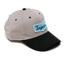 Load image into Gallery viewer, Ferguson Tractor Logo hat, Gray with Black brim