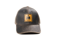 Load image into Gallery viewer, IH Leather Emblem Hat, Oil Distressed