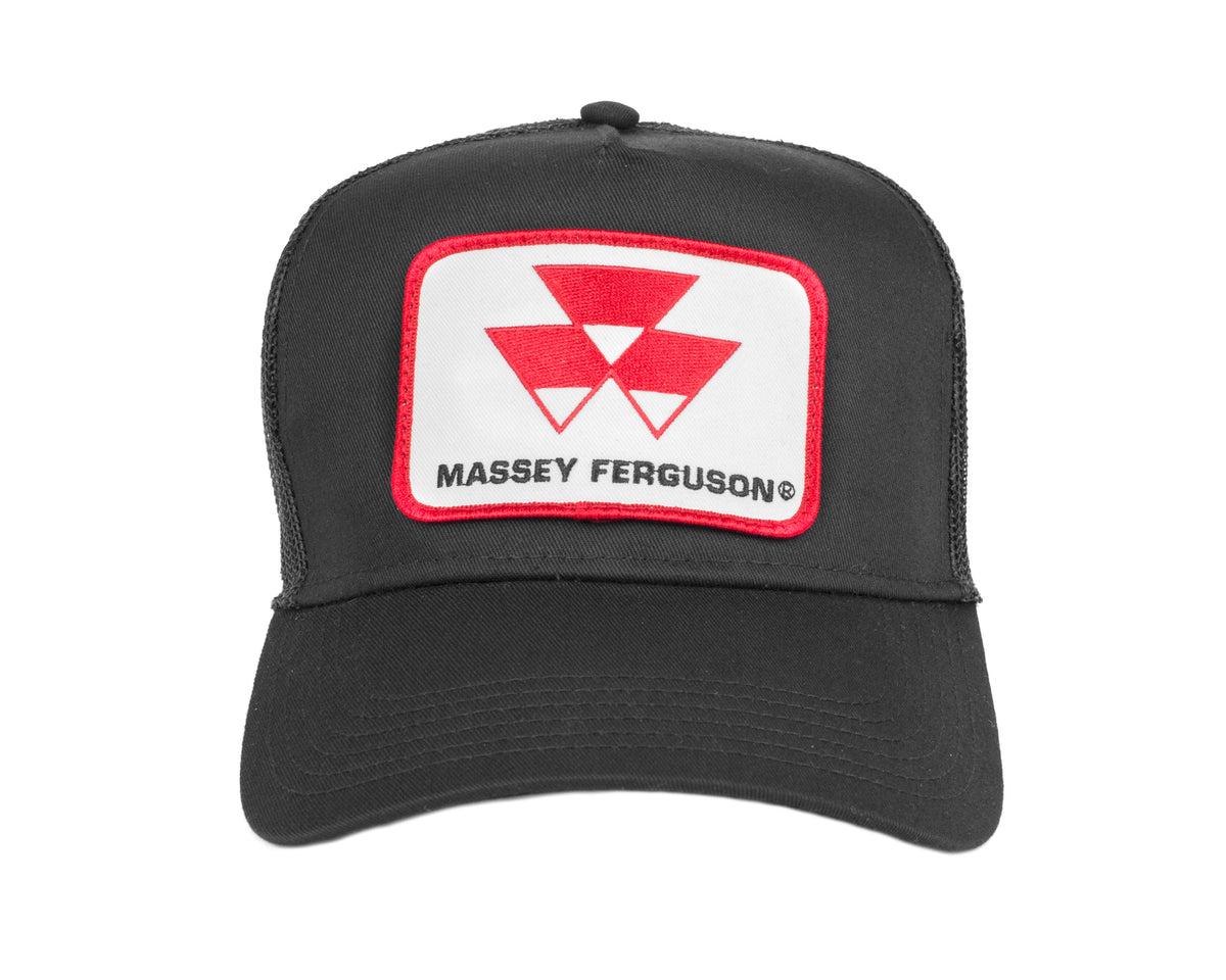Massey Ferguson Hat Trucker Cap Vintage Style Farm Tractor Mesh Snapback Rare Massey Ferguson Trucker Hat Snapback Mesh Red Adjustable  main image 2