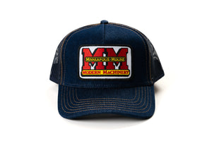 Minneapolis Moline Logo Hat, Denim Mesh