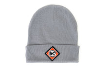 Load image into Gallery viewer, Vintage Allis Chalmers Logo Knit Hat, Gray