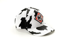 Load image into Gallery viewer, Vintage Allis Chalmers Logo Hat, Cow Print