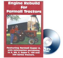Load image into Gallery viewer, Farmall A, C, Super A, Super C Engine Rebuild DVD