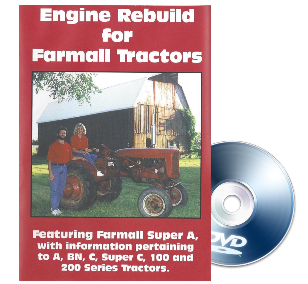 Farmall A, C, Super A, Super C Engine Rebuild DVD