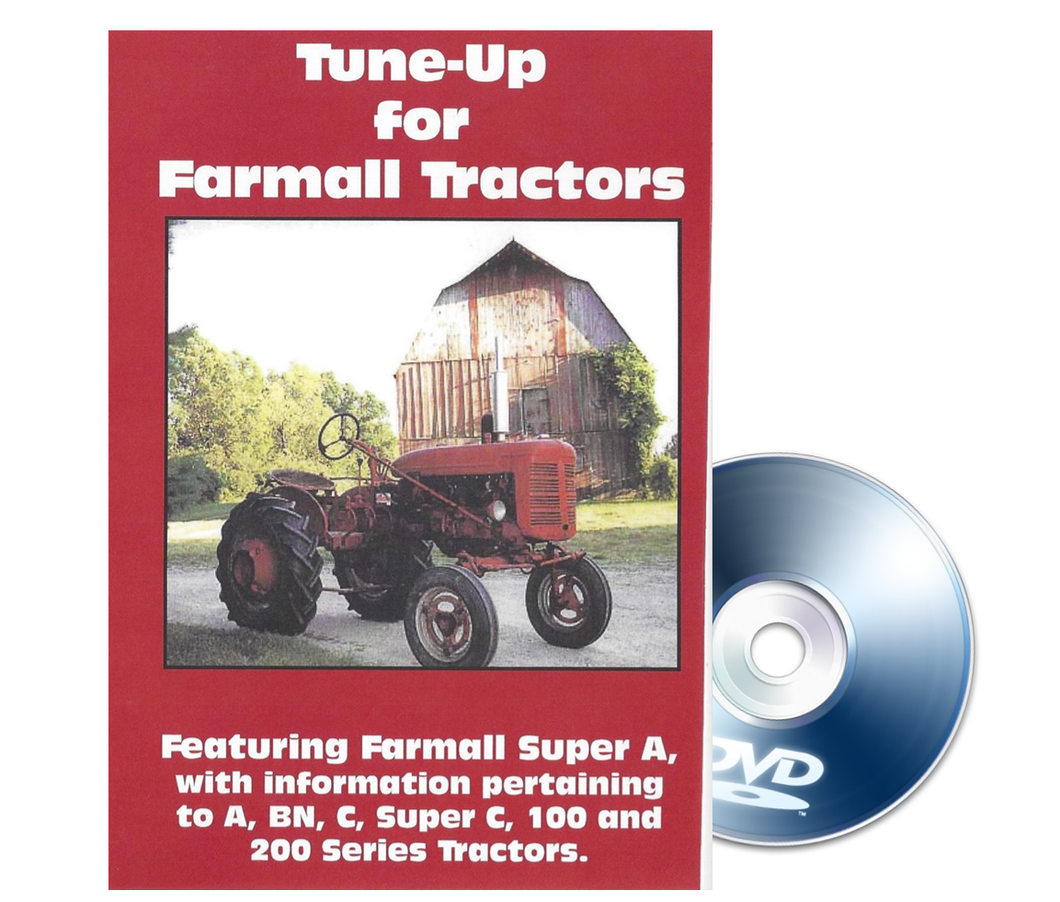 Farmall A, C, Super A, Super C Tune Up DVD