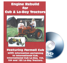 Load image into Gallery viewer, Farmall Cub Engine Rebuild DVD
