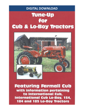 Load image into Gallery viewer, Farmall Cub Tune-Up Digital Download