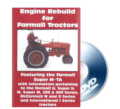 Farmall M, H, Super M, Super H Engine Rebuild, DVD Format