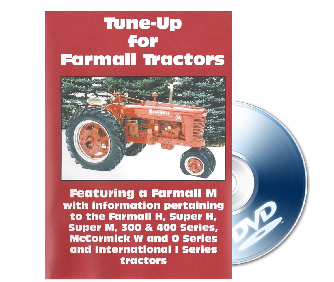 Farmall M, H, Super M, Super H Tune Up, DVD Format