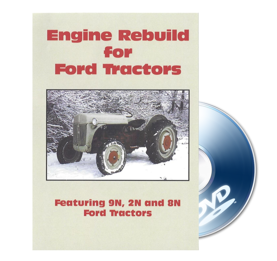 Ford 9N, 8N, 2N Engine Rebuild, DVD Format