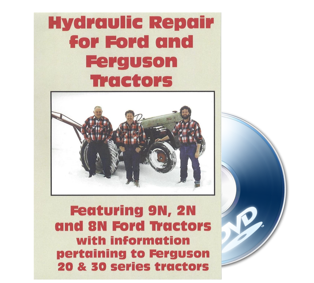 Ford 9N, 8N, 2N Hydraulic Repair, DVD Format