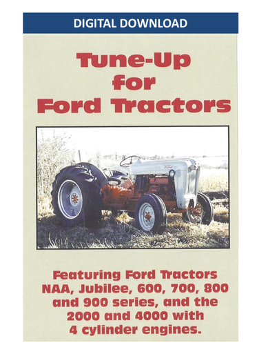Ford Jubilee, 600-900 Series Tune Up Digital Download
