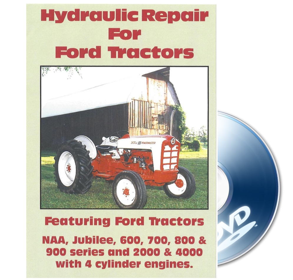 Ford Jubilee, 600-900 Series Hydraulic Repair, DVD Format