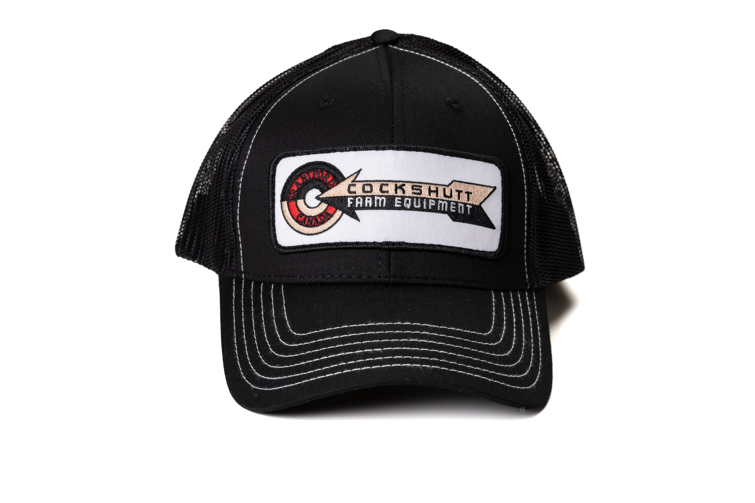 Black Cockshutt Hat with Mesh Back