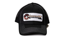 Load image into Gallery viewer, Black Cockshutt Hat with Mesh Back