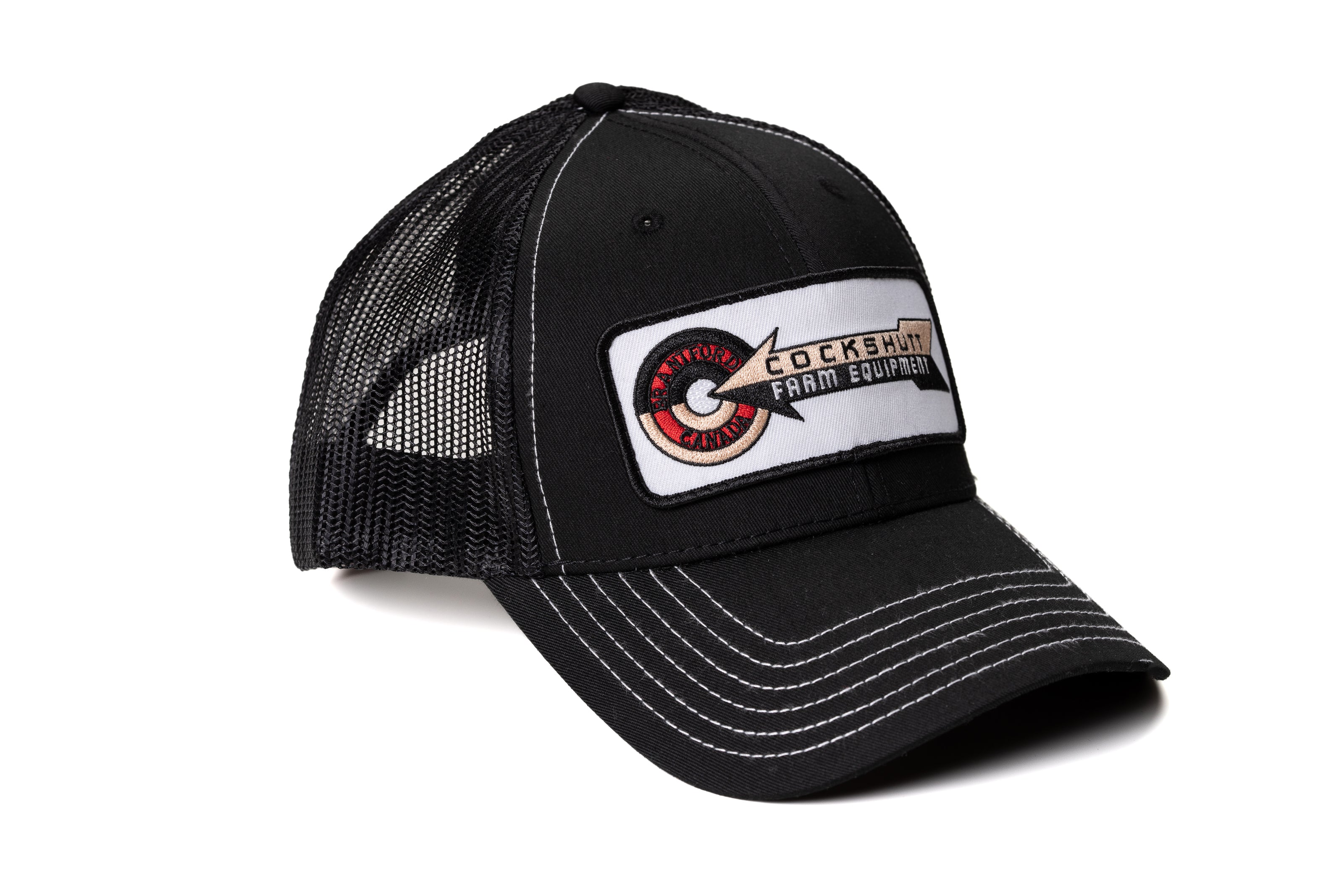 Black Cockshutt Hat with Mesh Back