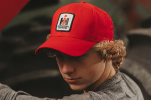 IH Hat, solid red