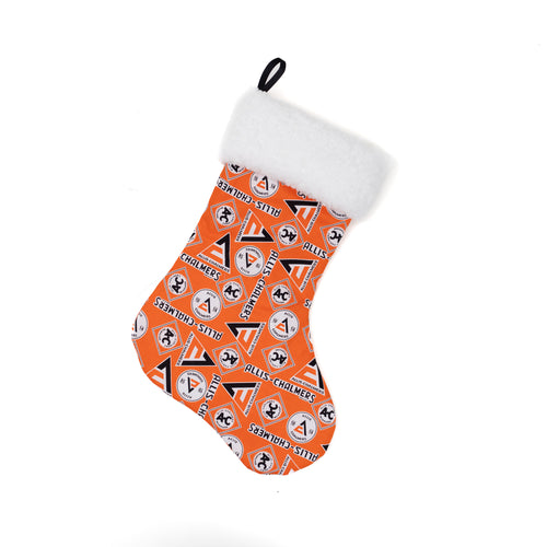 Allis-Chalmers Christmas Stocking, Orange Logo Toss