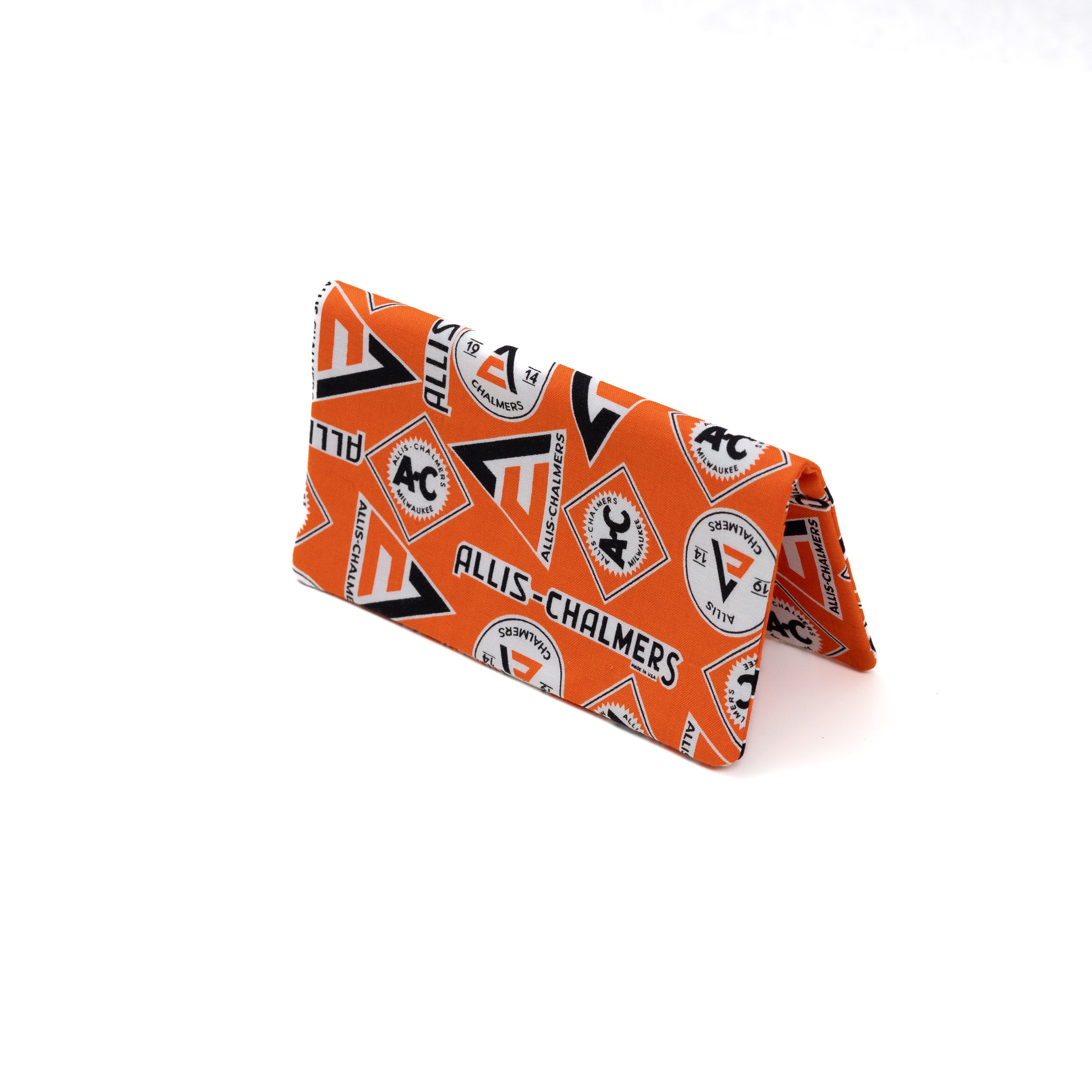 Allis Chalmers Checkbook Cover, orange