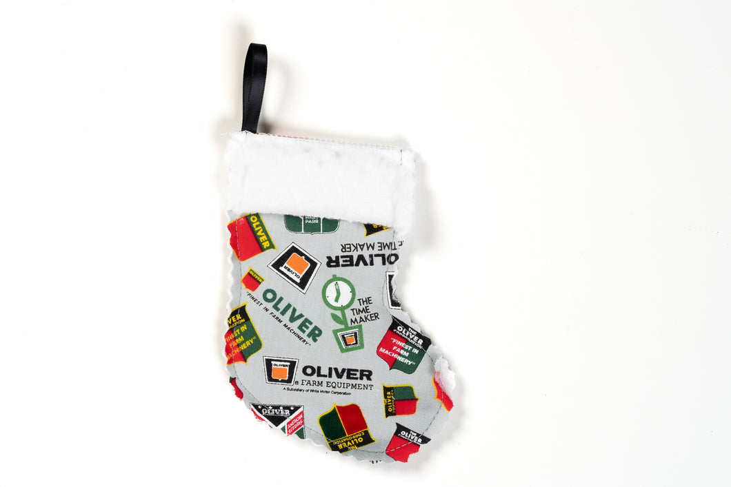 Oliver Logo Ornament Mini Stocking/Gift Card Holder