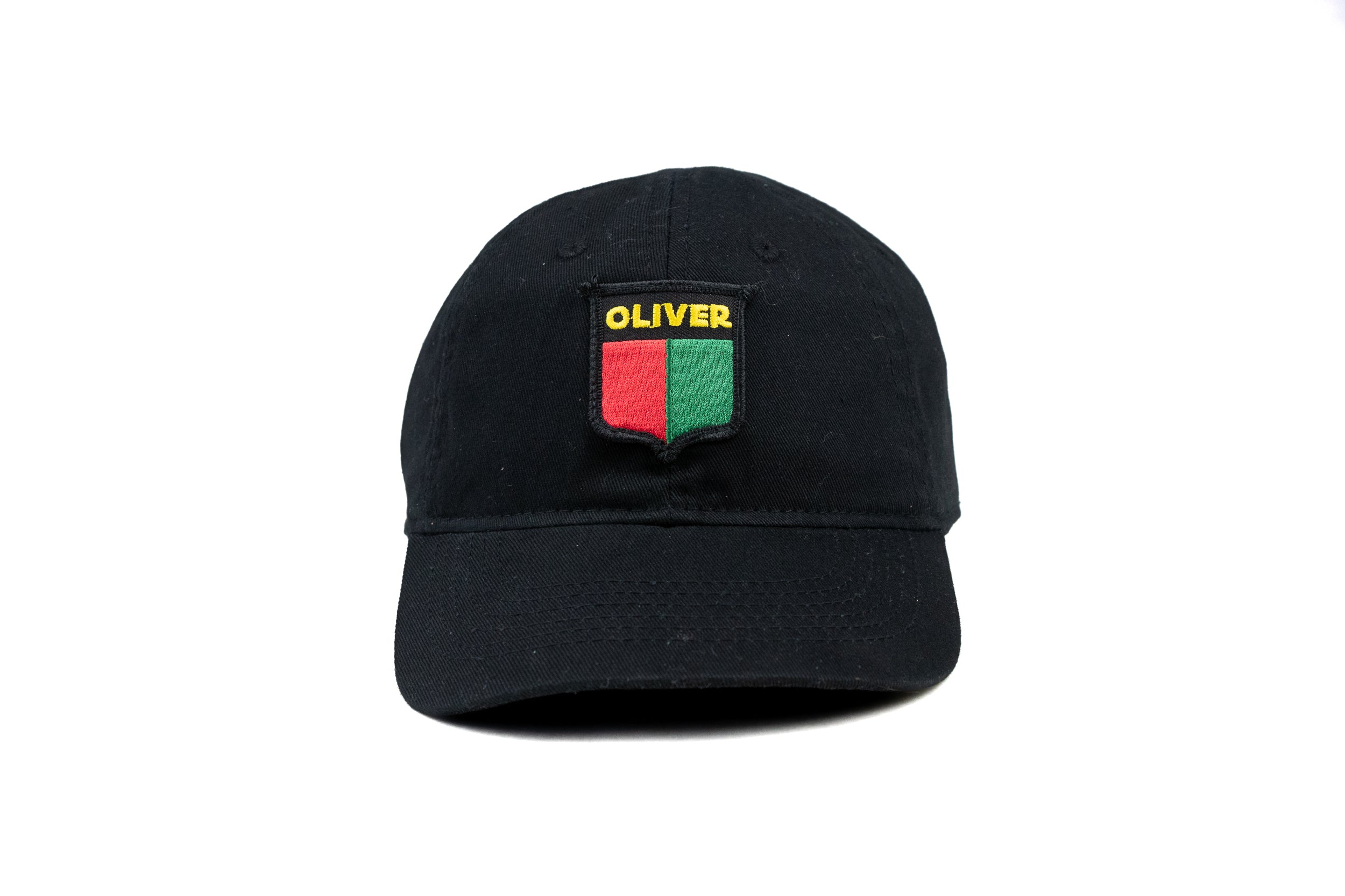 Toddler Size Vintage Oliver Logo Hat, Solid Black