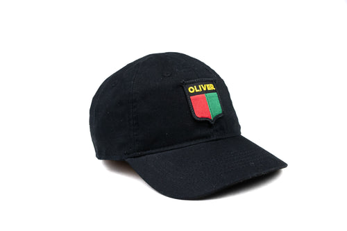 Toddler Size Vintage Oliver Logo Hat, Solid Black