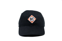 Load image into Gallery viewer, Toddler-Size Vintage Allis Chalmers Logo Hat, Solid Black