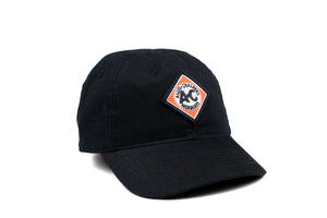 Toddler-Size Vintage Allis Chalmers Logo Hat, Solid Black