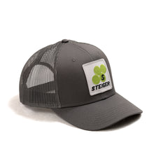 Load image into Gallery viewer, Steiger Logo Hat, Gray Mesh, Choose Adult or Youth Size