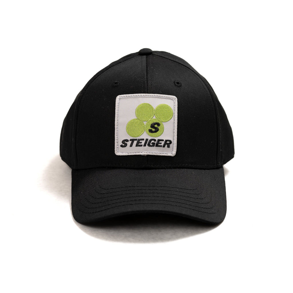 Steiger Logo Hat, Solid Black