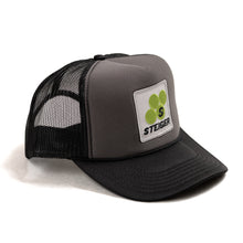 Load image into Gallery viewer, Steiger Logo Hat, Gray/Black Foam Trucker