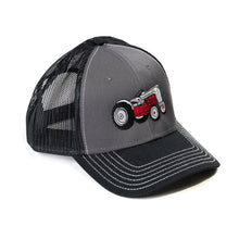 Load image into Gallery viewer, Ford Tractor Hat, Gray with Black Mesh Back