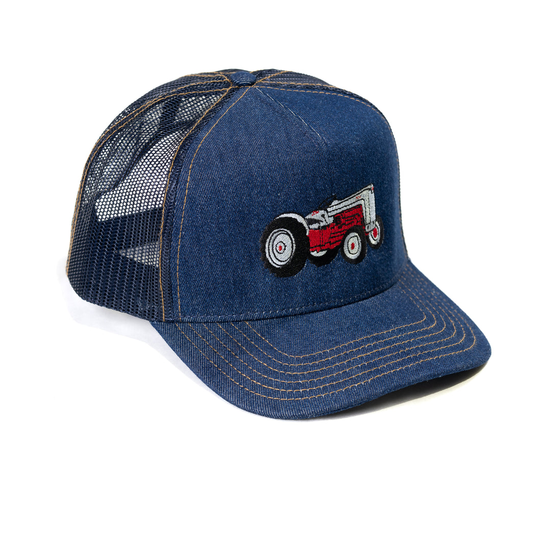 Ford Tractor Hat, Denim Mesh