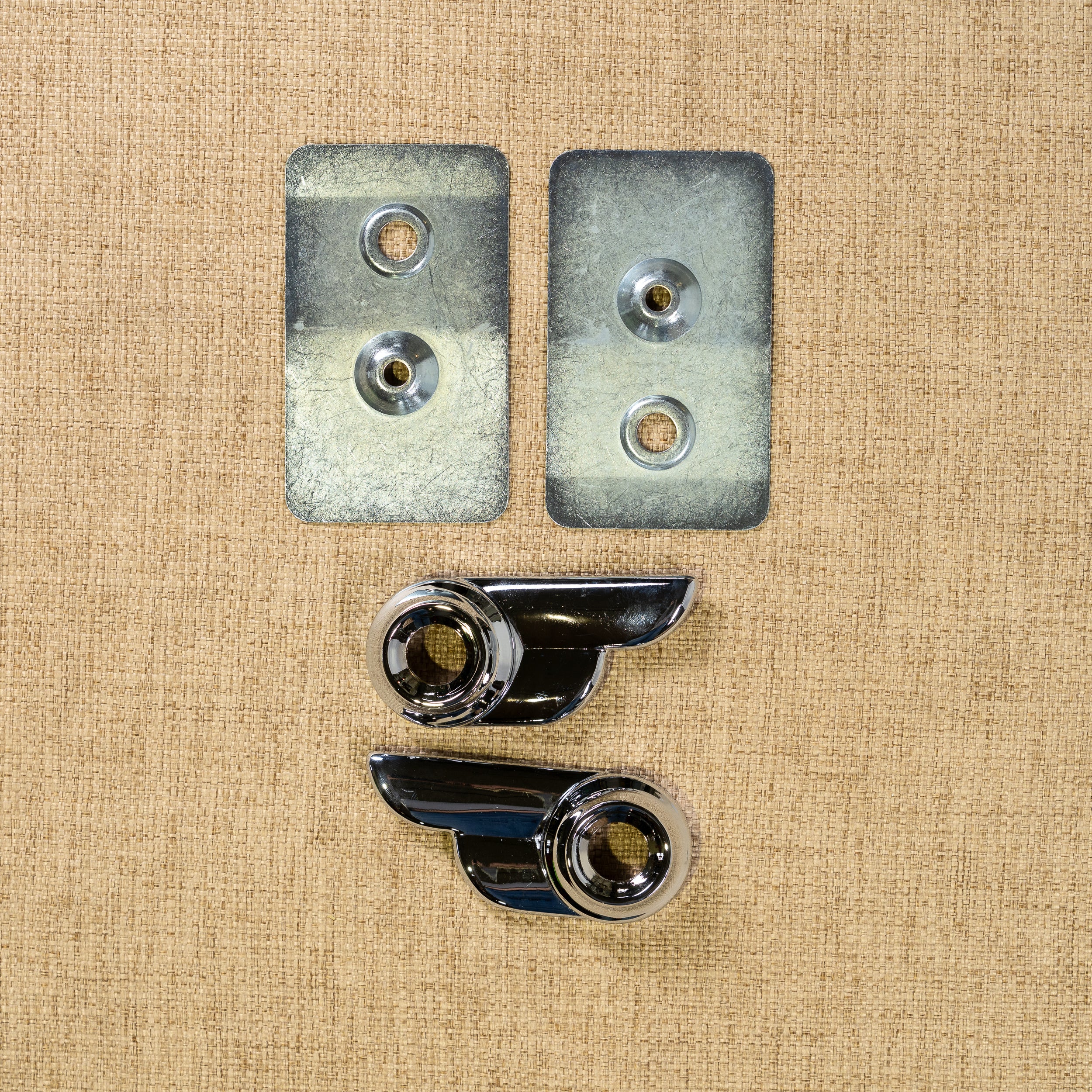 Ford Headlight Wing Sockets with Backing Plates