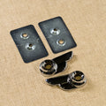 Ford Headlight Wing Sockets with Backing Plates