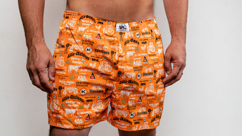 Allis-Chalmers Tractor and Logo Boxer Shorts