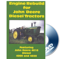 Load image into Gallery viewer, John Deere 4010, 4020 Diesel Engine Rebuild DVD