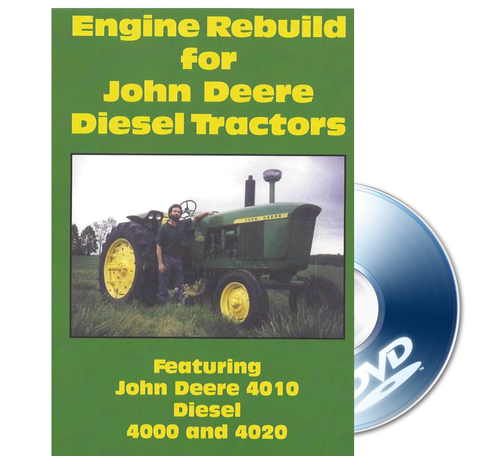 John Deere 4010, 4020 Diesel Engine Rebuild DVD