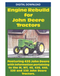 John Deere 420 Engine Rebuild Digital Download