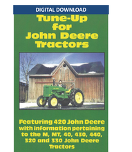 Load image into Gallery viewer, John Deere 420 Tune Up Digital Download