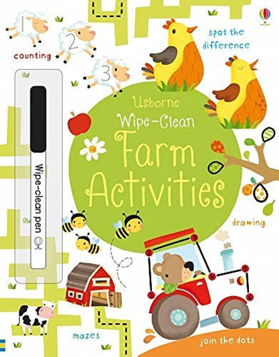 Wipe Clean Farm Activities Book