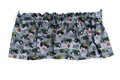 Oliver Tractor and Logo Window Valance, Gray