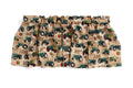 Oliver Tractor and Logo Window Valance, Tan
