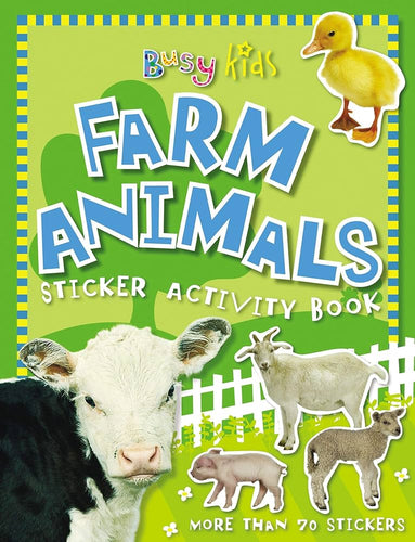 Farm Animals Sticker Activity Book