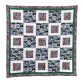 Oliver Tractor Baby Quilt, Gray